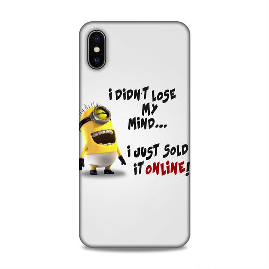 Minions Hard Back Case For Apple iPhone XS Max