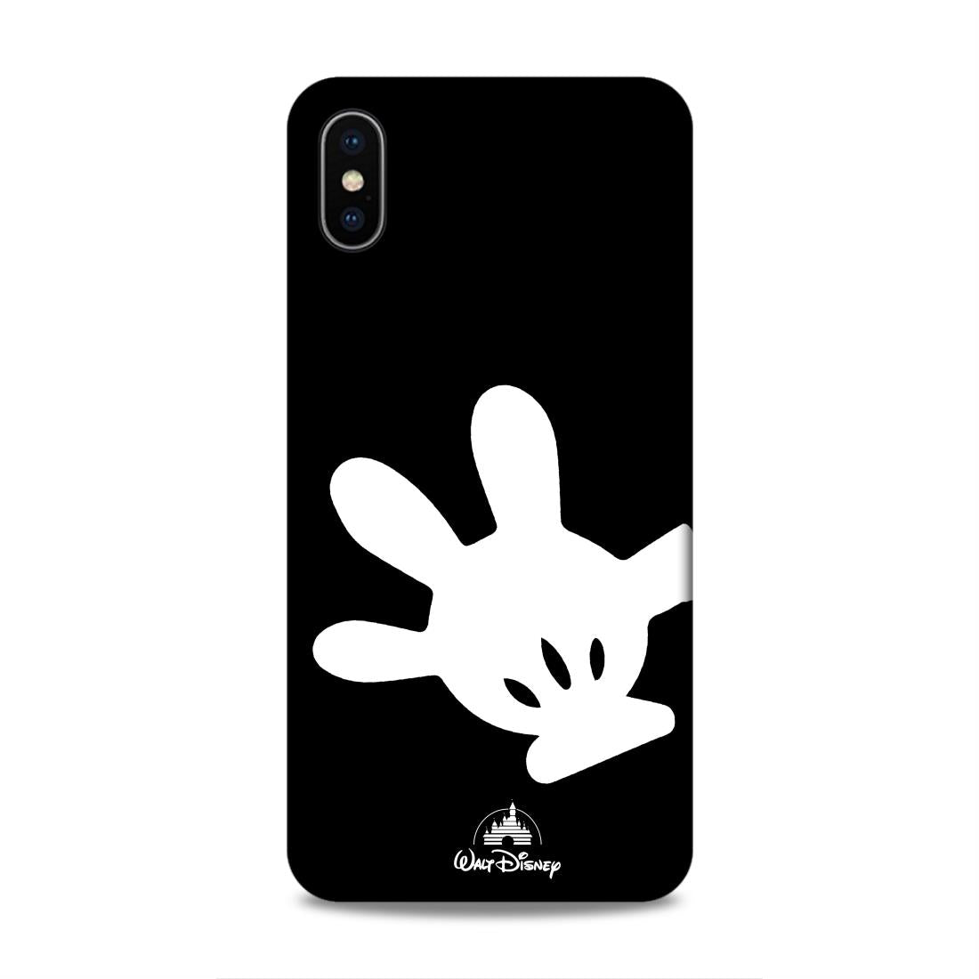 Micky Hand Hard Back Case For Apple iPhone XS Max