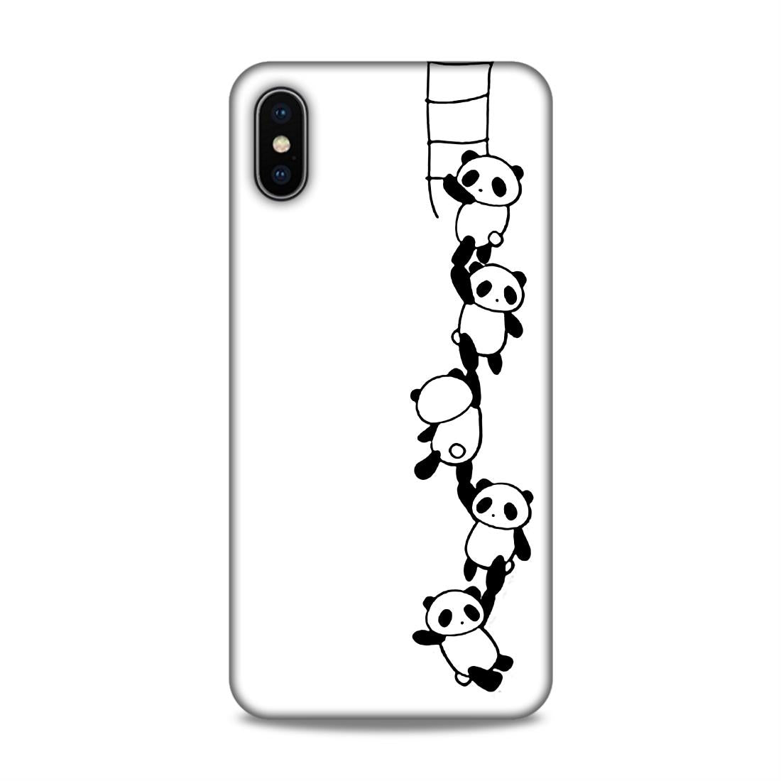 Panda Hard Back Case For Apple iPhone XS Max
