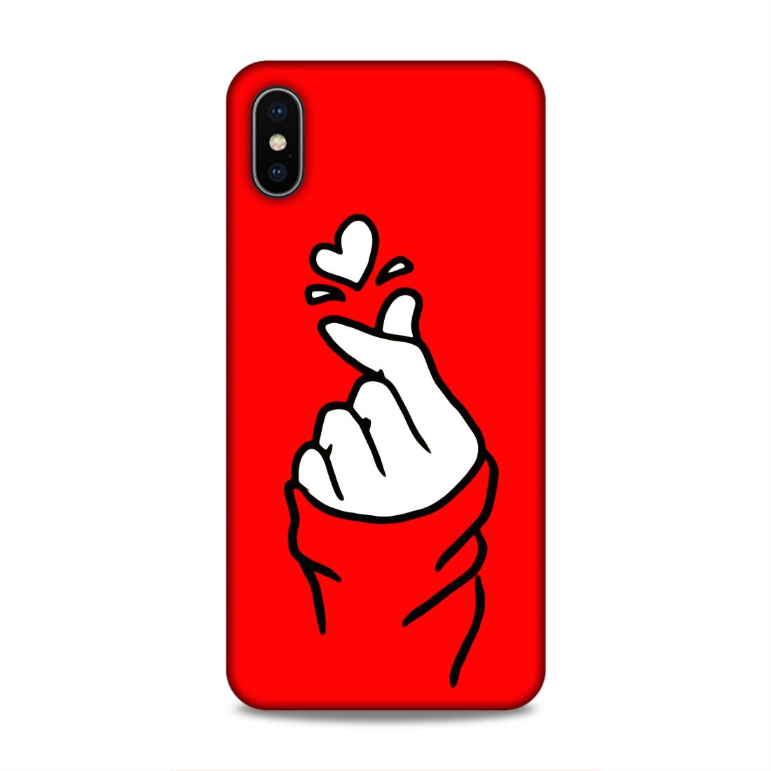 Love Hard Back Case For Apple iPhone XS Max
