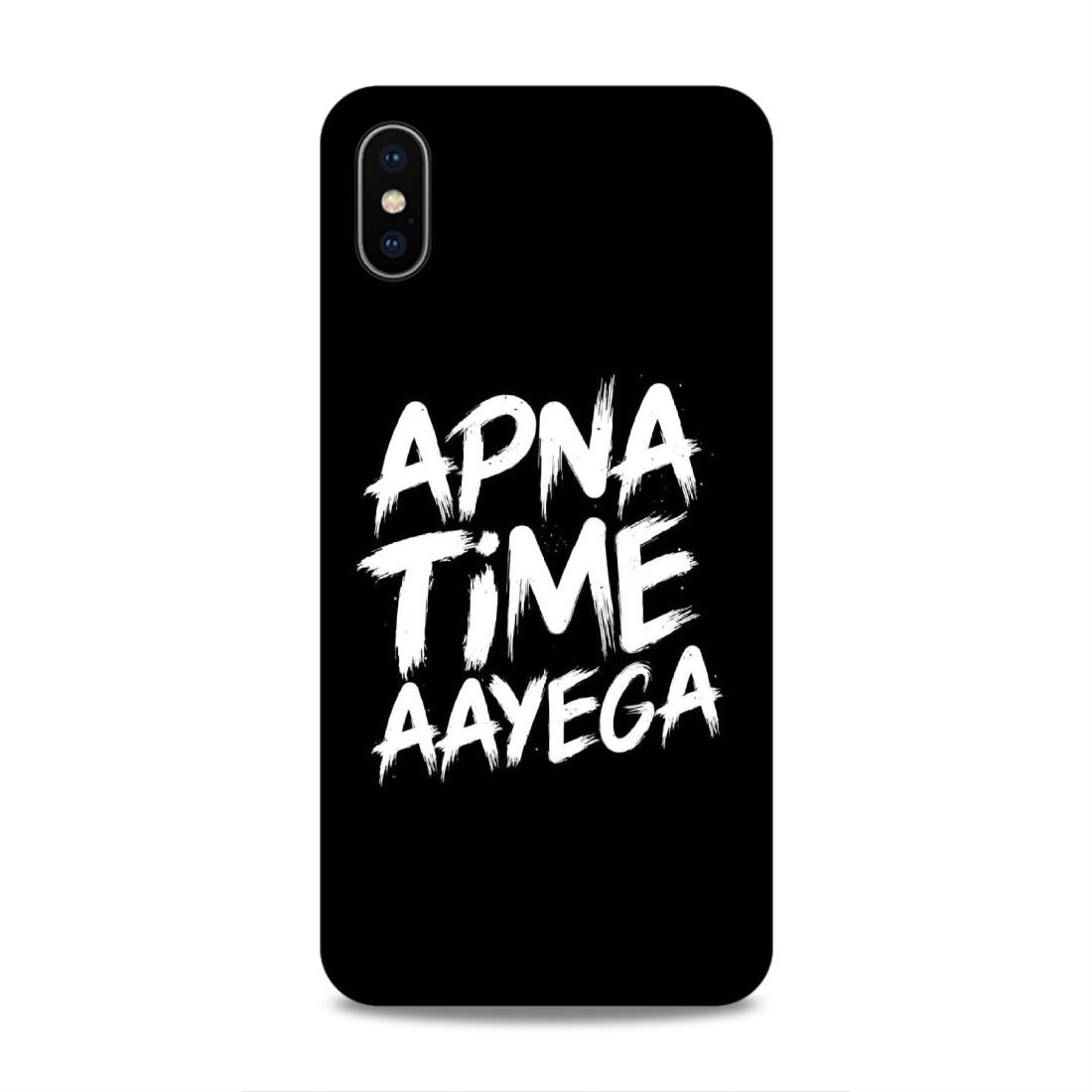 Apna Time Hard Back Case For Apple iPhone XS Max