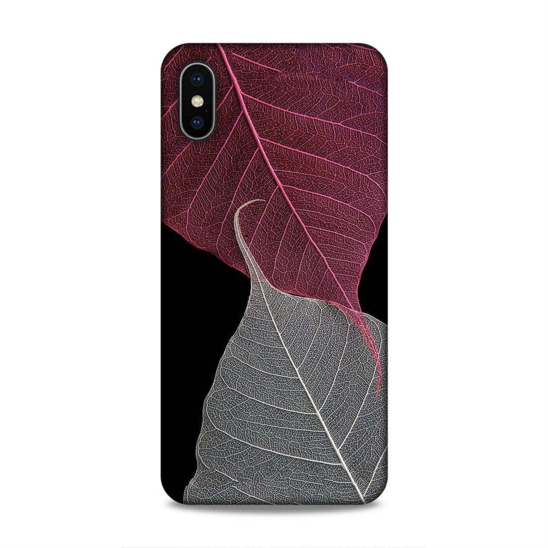 Two Leaf Hard Back Case For Apple iPhone XS Max
