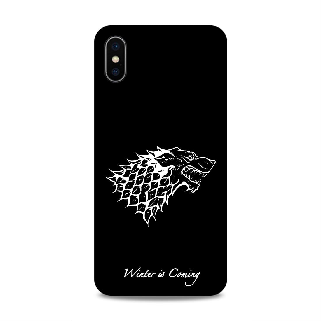 Winter is Coming Hard Back Case For Apple iPhone XS Max