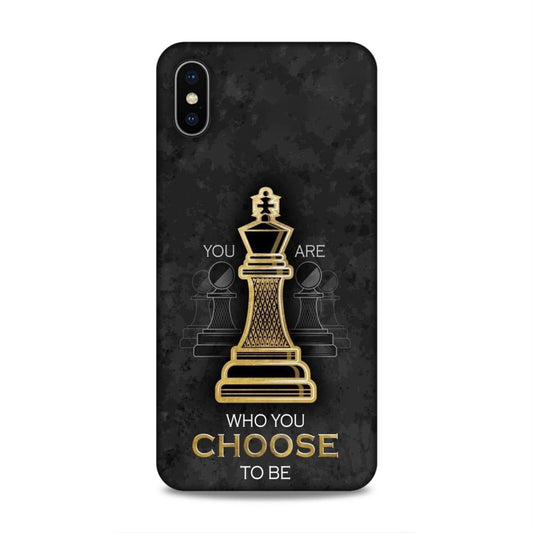 Who You Choose to Be Hard Back Case For Apple iPhone XS Max