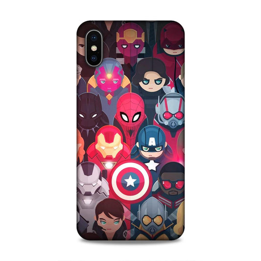 Avenger Heroes Hard Back Case For Apple iPhone XS Max