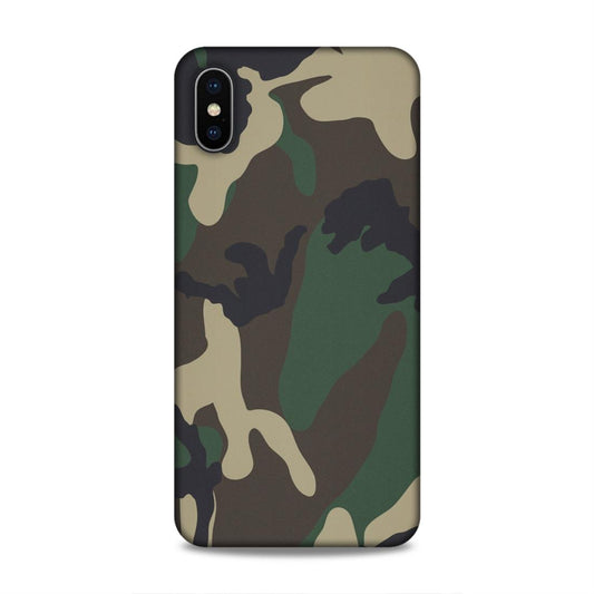 Army Hard Back Case For Apple iPhone XS Max