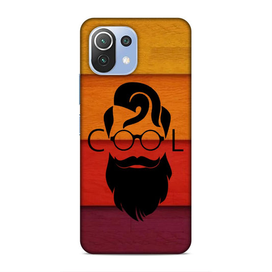 Cool Beard Man Hard Back Case For Xiaomi Mi 11 Lite