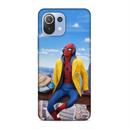 Cool Spiderman Hard Back Case For Xiaomi Mi 11 Lite