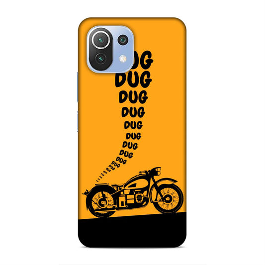 Dug Dug Motor Cycle Hard Back Case For Xiaomi Mi 11 Lite