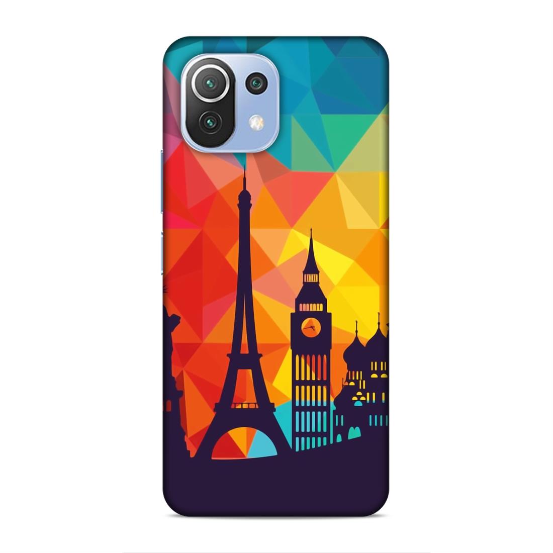 Abstract Monuments Hard Back Case For Xiaomi Mi 11 Lite