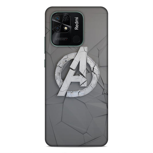 Avengers Symbol Hard Back Case For Xiaomi Redmi 10 / 10C / 10 Power