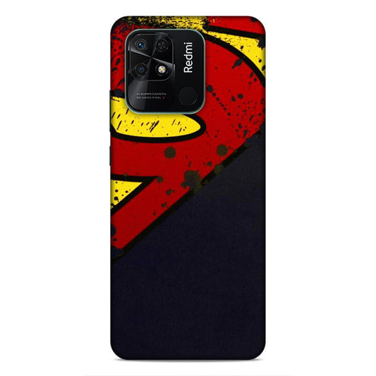 Superman Logo Hard Back Case For Xiaomi Redmi 10 / 10C / 10 Power