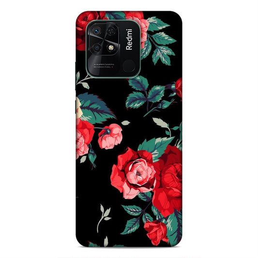 Flower Hard Back Case For Xiaomi Redmi 10 / 10C / 10 Power