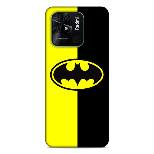 Batman Balck Yellow Hard Back Case For Xiaomi Redmi 10 / 10C / 10 Power