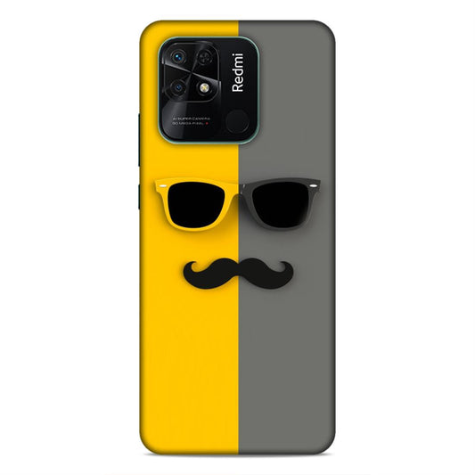Spect and Mustache Hard Back Case For Xiaomi Redmi 10 / 10C / 10 Power