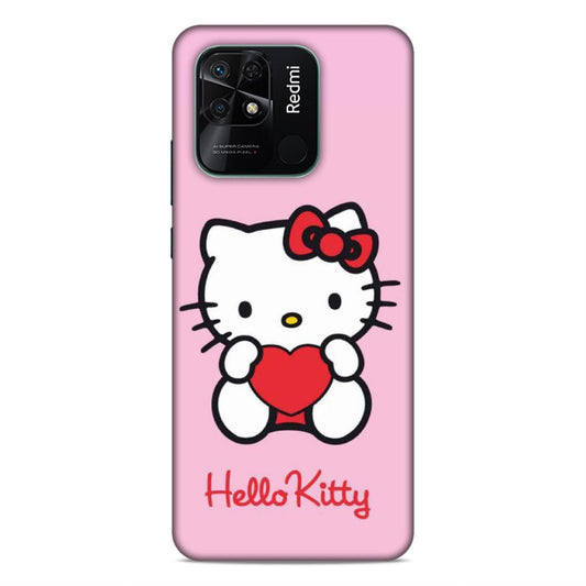 Hello Kitty in Pink Hard Back Case For Xiaomi Redmi 10 / 10C / 10 Power