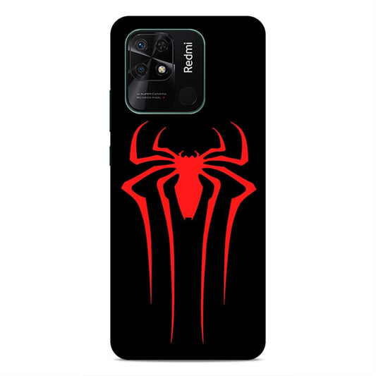 Spiderman Symbol Hard Back Case For Xiaomi Redmi 10 / 10C / 10 Power