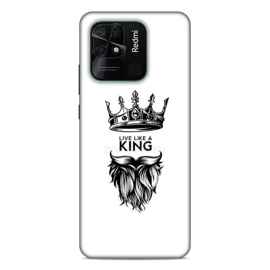 Live Like A King Hard Back Case For Xiaomi Redmi 10 / 10C / 10 Power
