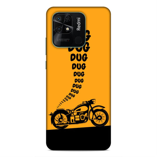 Dug Dug Motor Cycle Hard Back Case For Xiaomi Redmi 10 / 10C / 10 Power