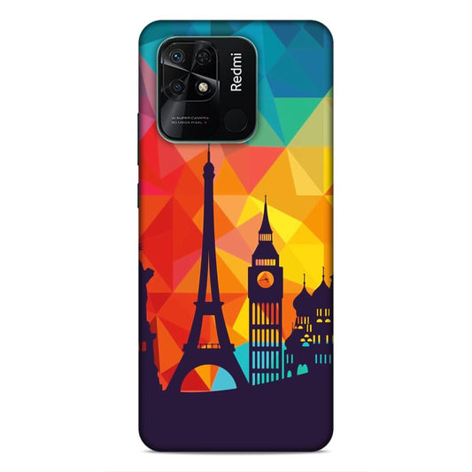 Abstract Monuments Hard Back Case For Xiaomi Redmi 10 / 10C / 10 Power
