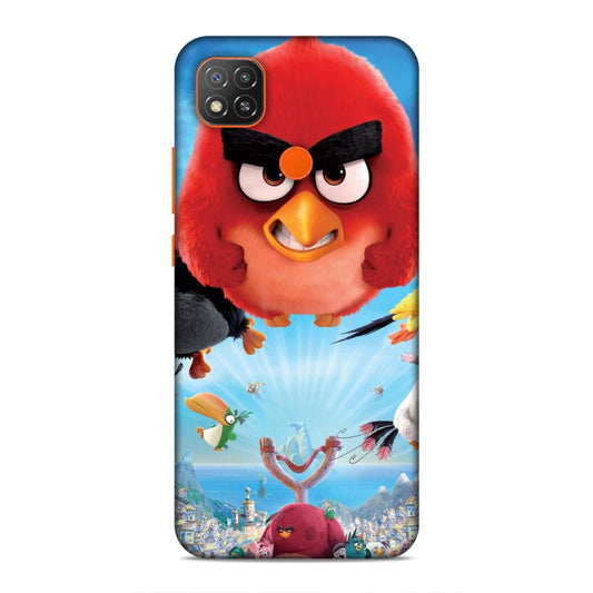 Flying Angry Bird Hard Back Case For Xiaomi Poco C31 / Redmi 9 / 9C / 9 Active