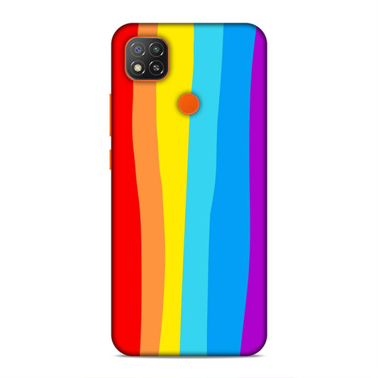 Rainbow Hard Back Case For Xiaomi Poco C31 / Redmi 9 / 9C / 9 Active
