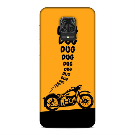 Dug Dug Motor Cycle Hard Back Case For Xiaomi Poco M2 Pro / Redmi Note 9 Pro / 9 Pro Max / 10 Lite
