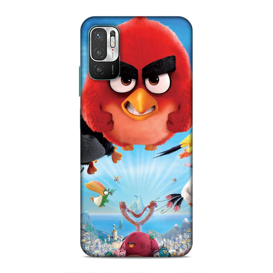 Flying Angry Bird Hard Back Case For Xiaomi Poco M3 Pro 5G / Redmi Note 10 5G / 10T 5G