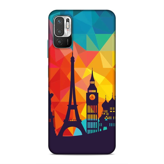 Abstract Monuments Hard Back Case For Xiaomi Poco M3 Pro 5G / Redmi Note 10 5G / 10T 5G