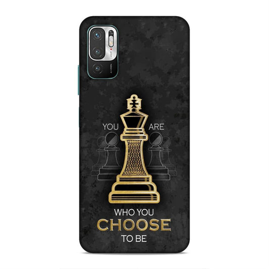 Who You Choose to Be Hard Back Case For Xiaomi Poco M3 Pro 5G / Redmi Note 10 5G / 10T 5G