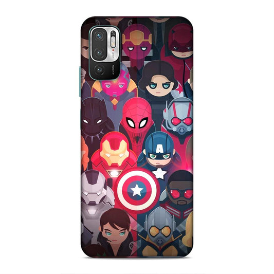 Avenger Heroes Hard Back Case For Xiaomi Poco M3 Pro 5G / Redmi Note 10 5G / 10T 5G