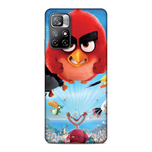Flying Angry Bird Hard Back Case For Xiaomi Poco M4 Pro 5G / Redmi Note 11T 5G