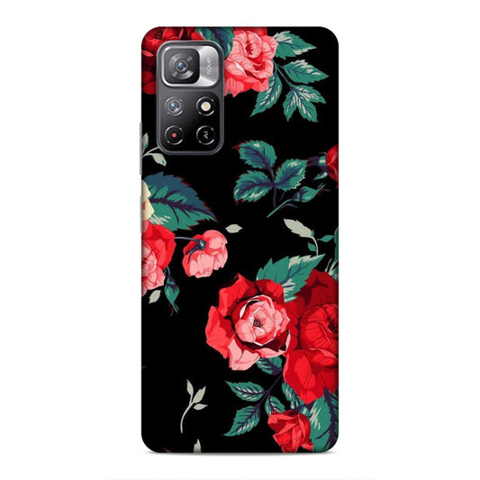 Flower Hard Back Case For Xiaomi Poco M4 Pro 5G / Redmi Note 11T 5G