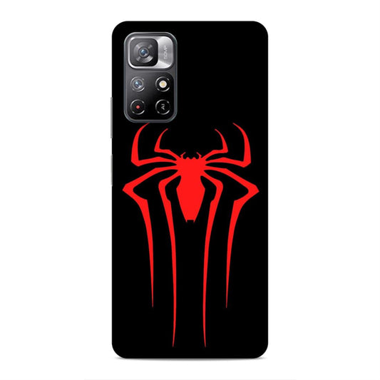 Spiderman Symbol Hard Back Case For Xiaomi Poco M4 Pro 5G / Redmi Note 11T 5G