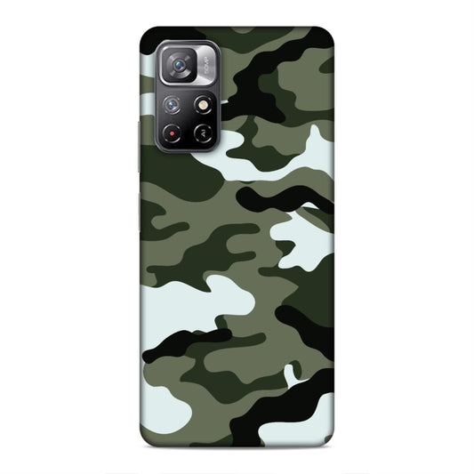Army Suit Hard Back Case For Xiaomi Poco M4 Pro 5G / Redmi Note 11T 5G