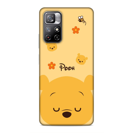 Pooh Cartton Hard Back Case For Xiaomi Poco M4 Pro 5G / Redmi Note 11T 5G