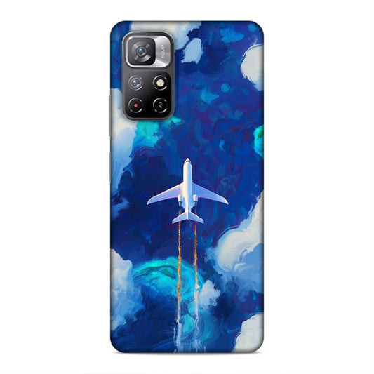 Aeroplane In The Sky Hard Back Case For Xiaomi Poco M4 Pro 5G / Redmi Note 11T 5G