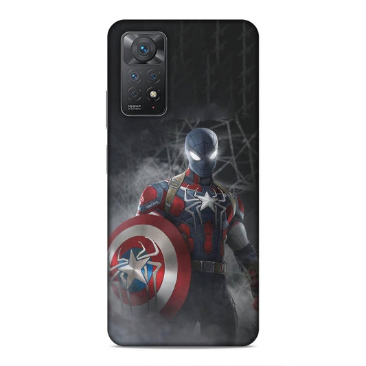 Spiderman With Shild Hard Back Case For Xiaomi Redmi Note 11 Pro 4G / 5G / Note 11 Pro Plus 5G