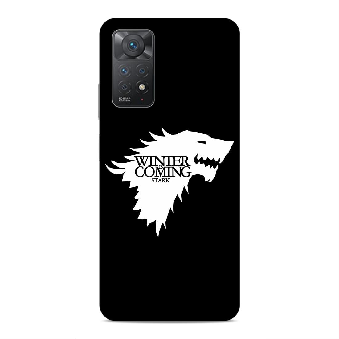 Winter Is Coming Stark Hard Back Case For Xiaomi Redmi Note 11 Pro 4G / 5G / Note 11 Pro Plus 5G