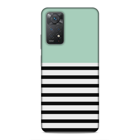 Black White and Sky Lines Hard Back Case For Xiaomi Redmi Note 11 Pro 4G / 5G / Note 11 Pro Plus 5G
