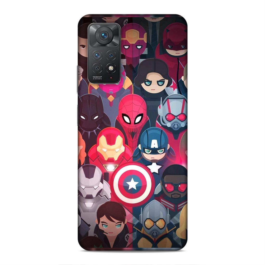 Avenger Heroes Hard Back Case For Xiaomi Redmi Note 11 Pro 4G / 5G / Note 11 Pro Plus 5G