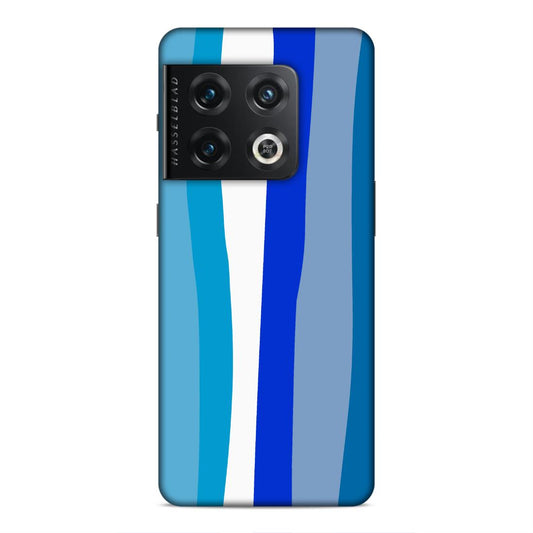 Blue Rainbow Hard Back Case For OnePlus 10 Pro