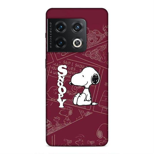 Snoopy Cartton Hard Back Case For OnePlus 10 Pro