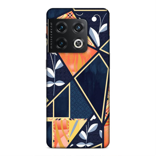 Floral Textile Pattern Hard Back Case For OnePlus 10 Pro