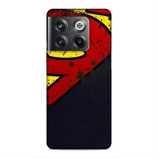 Superman Logo Hard Back Case For OnePlus 10T