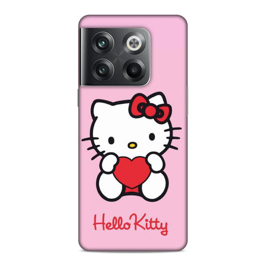 Hello Kitty in Pink Hard Back Case For OnePlus 10T