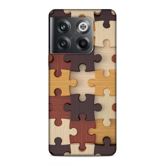 Multi Color Block Puzzle Hard Back Case For OnePlus 10T