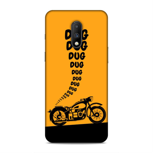 Dug Dug Motor Cycle Hard Back Case For OnePlus 6T / 7