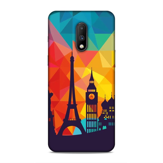 Abstract Monuments Hard Back Case For OnePlus 6T / 7