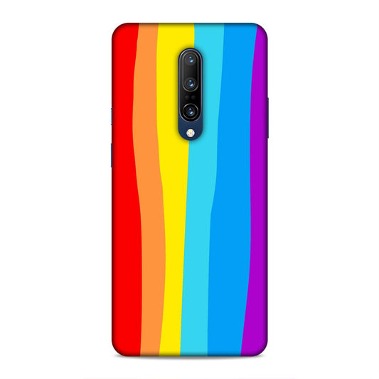 Rainbow Hard Back Case For OnePlus 7 Pro